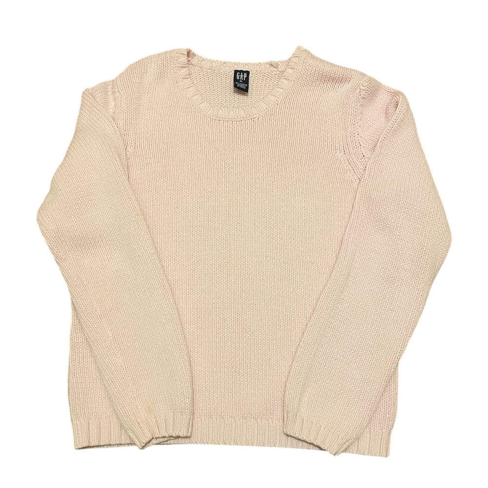 Vintage Baby Pink Gap Thick Sweater
